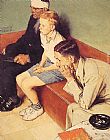 Norman Rockwell Wall Art - The Waiting Room